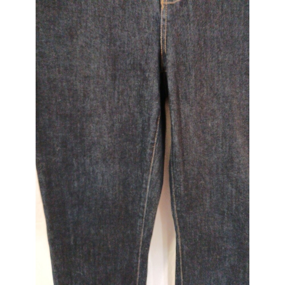 St johns Bay Womens Straight Leg Jeans size 10 Dark Wash Denim NEW VERY NICE - Picture 5 of 16